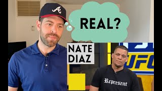 Nate Diaz' Communication Skills | Reaction & Analysis