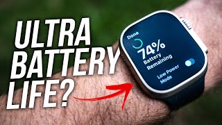 Apple Watch Ultra Battery Life Analysis - Real World Testing and Examples!