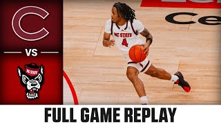 Colgate vs. NC State Full Game Replay | 2024-25 ACC Men’s Basketball