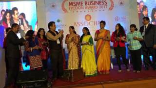 ANCHORING BY JP FOR A LUCKY DIP CELEBRATION DURING MSME AWARDS