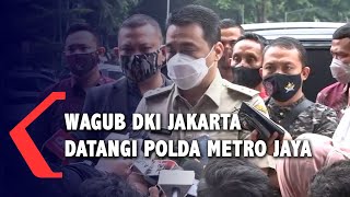 Wagub DKI Penuhi Panggilan Polisi untuk Klarifikasi Kerumunan di Petamburan