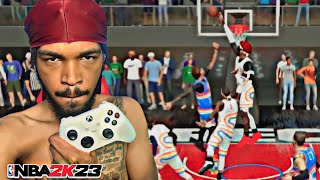 GETTING A DOUBLE DOUBLE WITH NO REBOUND CHASER CHALLENGE IN NBA 2K23!