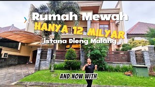 Rumah Mewah Full Marmer 12 Milyar di Istana Dieng, Malang