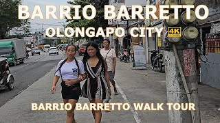 BARRIO BARRETTO OLONGAPO CITY WALK TOUR [4K HDR]