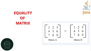 Java Program to Determine whether Two Matrices are Equal | matrix equality | malayalam | Code Eureka