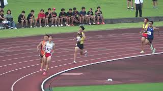 20230709 宮崎県選手権 男子4×400ｍR決勝3組（環太平洋大：3'18\