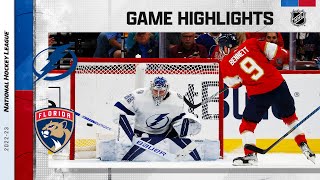 Lightning @ Panthers 2/6 | NHL Highlights 2023