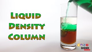 Liquid Density Column – STEM Activity