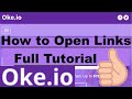 How to Open oke.io  Links | In Smartphone & Desktop [Full Tutorial]