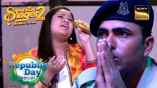 "Sandese Aate Hain" पर Patriotic Singing से भरी सबकी आँखें | Superstar Singer | Republic Day Special