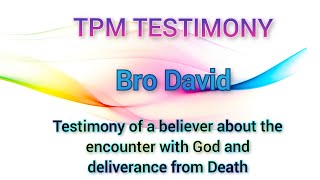 TPM TESTIMONY | BRO DAVID | LUCKNOW CONVENTION | The Pentecostal Mission