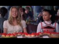 glee brittany buys becky a cupcake at the bake sale 1x09