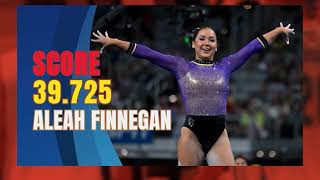 Fil-Am athlete Aleah Finnegan,tinanghal na top gymnast sa Week 1 ng 2025 US NCAA Season|#DWIZSPORTS