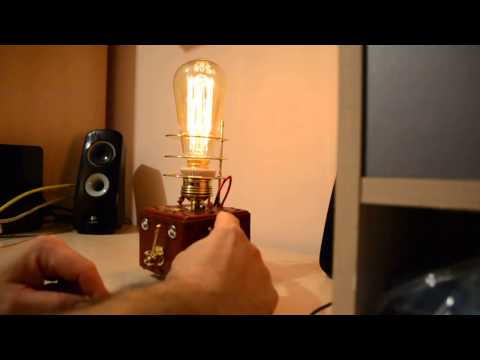 Smart Bulb 4 Level Dimmer Touch Control Lamp Socket Steampunk Lamp With Dimmer And Edison