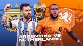Argentina vs Netherlands 2-2 (Pen 4-3) - All Goals and Highlights 2022 #argentina #netherlands