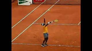 F  Tiafoe Saque Serve, Cámara lenta Slow motion