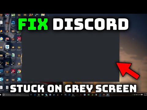 How to Fix Discord Stuck on Grey Screen (2025 Easy Fix!) Discord Stuck On Starting Screen