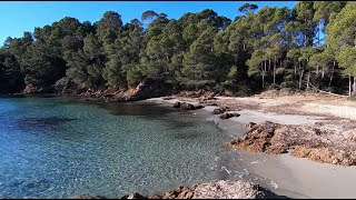 De la plage de l'Argentière au Fort de Brégançon. Une rando sur le Sentier du Littoral Varois