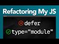Refactoring the JavaScript on My Open Source Project