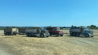 September 6,  Работа на самосвале в городе Сиэтл штат Вашингтон￼ Kenworth T800 dump trucking