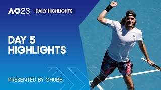 Day 5 Highlights | Presented by Chubb | Australian Open 2023