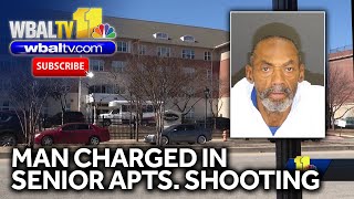 Man charged in Baltimore senior living facility shooting