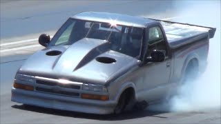 Larry Larson's 3000hp S-10 @ Bandimere Speedway