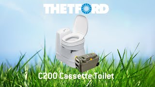 C200 | Electric valve (23709) replacement | Cassette toilet | THETFORD repair instructions