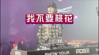 黄静美《我不要桃花》DJEva版 KTV 导唱字幕 （备有伴奏视频）