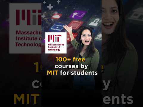 100+ Free MIT Courses For Students! #shorts - YouTube