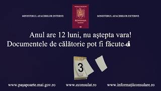 MAE-MAI - notificarea cetățenilor prin SMS privind expirarea pașaportului