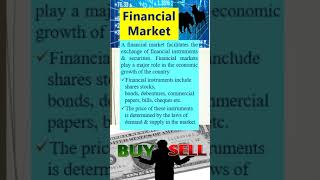 What is Financial Market?