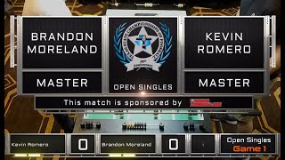 2021 Texas State Championships of Foosball | Open Singles | Brandon Moreland vs Kevin Romero