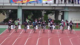 2017 全日本一輪車大会 100m 男子決勝