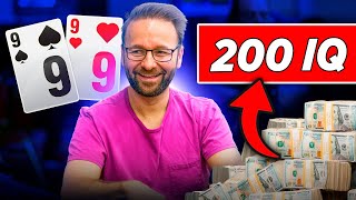 AMAZING Poker 200 IQ PLAYS and READS!
