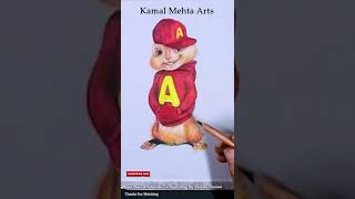 Draw Alvin #Shorts #Youtubeshorts