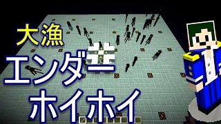 【Minecraft】Gホイホイ的なエンダーマントラップタワー【へぼてっく】