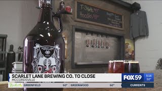 Popular McCordsville brewery to close in 2025