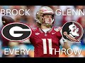 Brock Glenn - Every Throw vs Georgia