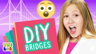 Build Your Own Strong DIY Paper Bridge | UniLab | UniLand Kids