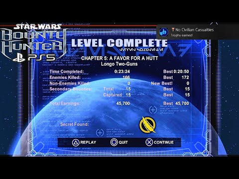 Star Wars: Bounty Hunter (PS5) – No Civilian Casualties – Trophy Guide