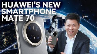 Huawei's New Mate 70 Breakthrough in Satellite Tech