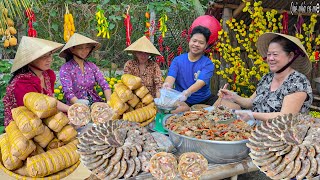 Giò Thủ Chả Lạnh Thịt Nguội | Món Ăn Ngày Tết Miền Quê Chị Em Trong Xóm Phụ Giúp Nhau || Tet dishes