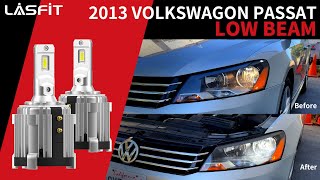 2013 Passat UPGRADED H7 LED Bulbs Review - How To Install Guide