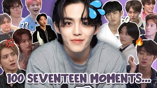 100 ICONIC MOMENTS in the HISTORY of SEVENTEEN