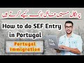 legal entry and sef entry in portugal 2022 لیگل انٹری اور سیف انٹری فرق کیا ہے؟