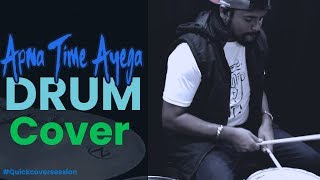 Apna Time Aayega - Asli Hip Hop Rap| Drum cover | Gully Boy | DIVINE |