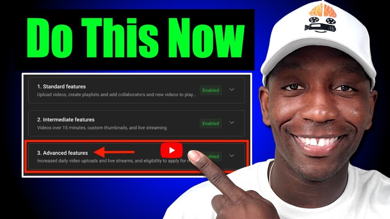 How To Get Access To Advanced Features On Youtube Quick Easy Youtube
