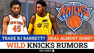 WILD Donovan Mitchell Trade Rumors: Knicks OFFERED RJ Barrett In Trade? | Knicks Trade Rumors