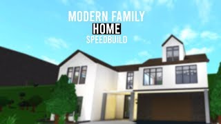 Modern Family Home Speed Build Bloxburg Roblox Codes Redeem Promo - roblox bloxburg houses culito